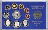 KMS Deutschland 12,68 DM Kursmünzen Satz Deutschland , KMS von 2001 G , Spiegelglanz PP , Jäger 180 -