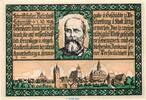 Serienscheine DE 25 Pf. Fehldruck ?? Notgeld Stadt Zörbig 1475... nicht geführt , 25 Pfennig Nr.IV mit Sign. und Drfa -