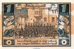 Seriennotgeld Deutschland 1 Mark Schein , Fehldruck + rosabraun Notgeld Stadt Fürstenberg 402.7 , 1 Mark -rosabraun- und Fehldruck in kfr. 1921 -