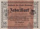 Gro&szlig;notgeld 1918 DE 10 Mk --GRAU-- 1918 Banknote Stadt Bernburg , 10 Mar... 95,00 EUR  zzgl. 3,49 EUR Versand