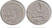 Münze Frankreich 100 Francs 1954 B Münze Frankreich , 100 Francs von 1954 B , Cochet , ss - vz , Republique Francai -