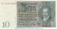 Weimarer Republik - Reichsbank 10 Reichsmark - E 1 - Reichsbanknote , 10 Mark Schein -E 1- in f-kfr. DEU-183.a, Ros.173, P.180 , 1929 -