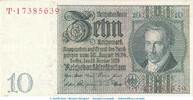 Weimarer Republik - Reichsbank 10 Reichsmark - F 2 - Reichsbanknote , 10 Mark Schein -F 2- in kfr. DEU-183.a, Ros.173, P.180 , 1929 -