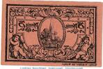 Notgeld DE 75 Pf. -Fehldruck- Notgeld Stadt Rheinsberg 1120.3.b , 75 Pfennig Schein --Fehldruck-- in kfr. o.D. -