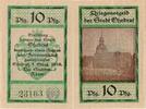 Kleingeld 1914-1922 10 Pf. Ohrdruf , Notgeld 10 Pfennig -Michaeliskirche- unc-kfr. Ti.5350.05.75 Thüringen -