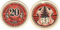 Kleingeld 1914-1922 20 Pf. Tannhausen , Notgeld 20 Pfennig Schein unc-kfr. Ti.7280.05.62 , Schlesien 1921 V -