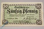 Kleingeld 1914-1922 DE 50 Pf. Notgeld Eschwege , 50 Pfennig Schein , nur Kn , Tieste 1785.05.10 , von 1918 , Hessen Verkehrsausgabe -