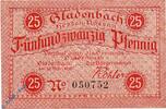 Kleingeld 1914-1922 25 Pf. Notgeld Gladenbach , 25 Pfennig Schein , Tieste 2245.05.01 , von 1920 , Hessen Verkehrsausgabe -