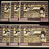 Serienscheine DE 6 Scheine kpl. -Ohne Kennummer- Notgeld Scheibenberg , Satz mit 6 Scheinen ohne Kennummer , Mehl Grabowski 1175.1 B , von 1921 , Sachsen Seriennotgeld -