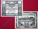 Notgeld Deutschland 2 Scheine kompl. Notgeld Striegau , kompletter Satz mit 2 Scheinen , Tieste 7205.01 und 02 , von