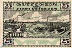Notgeld DE 25 Pf. -grün- Notgeld Uetersen , 25 Pfennig Scheinen in kfr , grün , Mehl Grabowski 1352.1 , Schleswig Holstein Seriennotgeld -