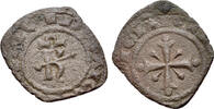 medieval denaro Italy, Sicily, Messina. Carlo I d’Angiò (1266-1285) -
