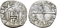 Italy BI Denaro Minuto Italy, Genoa. Municipal Coinage (1139-1339 ). BI Denaro Minuto -