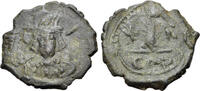 Byzantine 10 Nummi Constantine IV (668-685). Æ 10 Nummi -