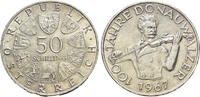 Austria 50 Schilling Austria. Second Republic. 100th anniversary of the Blue Danube Waltz. -