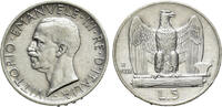 Italy 5 Lira Italy. Regno d'Italia. Vittorio Emanuele III (1900-1946). AR 5 Lire 1928 -