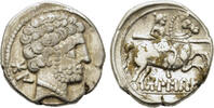 AR Denarius Iberia, Bolskan (Osca), c. 150-100 BC. -
