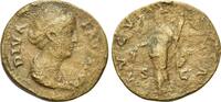 Roman Imperial Diva Faustina. (141 AD) AE -