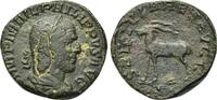 Roman Imperial 244-249. Philip I (244-249). Æ Sestertius ss