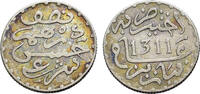 Mittelalt 1873-1894 Morocco. Alawi Sharifs, Hassan I (1873-1894). AR  25,00 EUR  zzgl. 8,00 EUR Versand