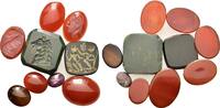 Antiques REPLICA Glyptic Lot of 10 REPRODUCTION of ancient gemstone -