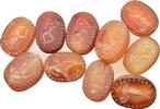 Antiques REPLICA Glyptic Lot of 10 REPRODUCTION of ancient gemstone -