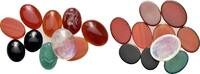 Antiques REPLICA Glyptic Lot of 10 REPRODUCTION of ancient gemstone -