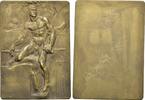 Medal Italy. 18th-19th century. Æ Rectangular plaquette s/ss