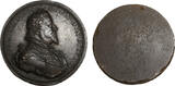 Italy Granduchy of Tuscany Bronze Medal. 1580-1640 1587-1609 Ferdinando I de