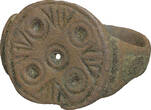 Roman empire Bronze ring IV°-V° century ca