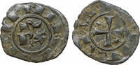 Medieval Sicily Denar Conrad I -