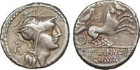 Roman republic Denarius D. Iunius Silanus L.f. -