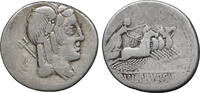 Roman republic Denarius L. Julius Bursio -