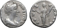 Roman Empire Römisches Kaiserreich Denarius Diva Faustina I -