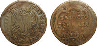 Papal States / Kirchenstaat / Italien-Kirchenstaat Baiocco Ferrara (Rare) Benedetto XIV / Benedikt XIV -