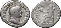 Roman empire Denarius Vespasian -