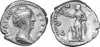 Roman empire Denarius Diva Faustina Senior -