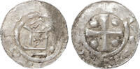 GERMANY (SAXONY) Denar Pfennig Mainz 983-1002 Otto III VF/XF