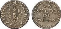 MANTUA. Cisalpine Republic Austro-Russian Siege Soldo 1799 -