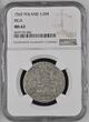 Poland / Free City Riga 1/2 Mark 1565 Freie Stadt Riga (1561-1581) – NGC MS62 NGC MS 62