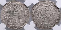 Free City Riga 1/2 mark Freie Stadt Riga (1561-1581) – NGC AU53 -