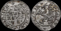 Poland / Livonia Schilling Jan Hieronim Chodkiewicz (1572–1573), Dahlen, blume -