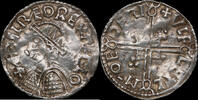 England / York Penny Aethelred II (978-1016) Helmtyp, Ulfketill -