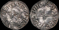 England / London Penny Aethelred II (978-1016) Long Cross type Penny -