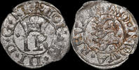 LIVONIA / Reval Schilling Im Namen der Könige von Schweden, Johan III. (1568-92) -