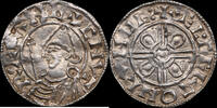 England / London Penny Cnut (1016-1035) Spitzhelm, Ælfgeat -
