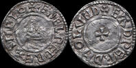 England / London Penny Aethelred II (978-1016) Letzter kleiner Penny in Kreuzform, Eadweard -