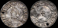 England / Exeter Penny Aethelred II. (978-1016) Letzter kleiner Kreuztyp, Eadstan -