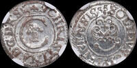 Livonia / Riga 1 Solidus Schwedische Besetzung, Kristina (1632-1654) -