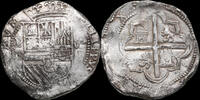 Bolivia / Potosi 8 reales nd Philip II (1556-1598), P, B, Juan de Balles... 900,00 EUR  zzgl. 15,00 EUR Versand